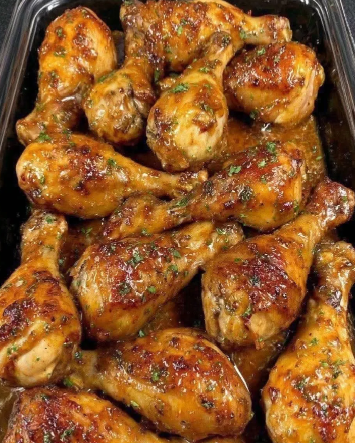 HONEY GARLIC BAKED CHICKEN DRUMSTICKS