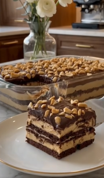 Hot Fudge Ice Cream Bar Dessert